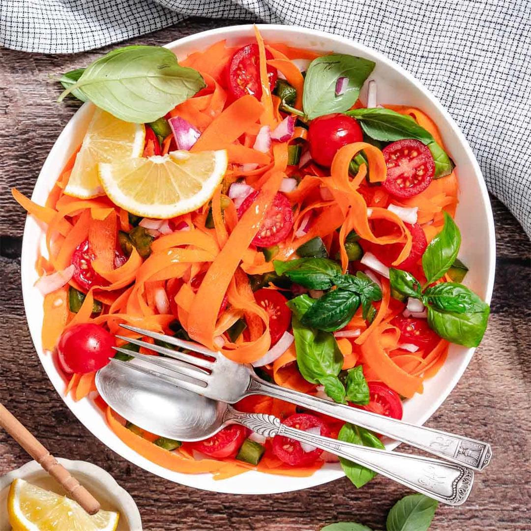 Italian Carrot Salad Recipe