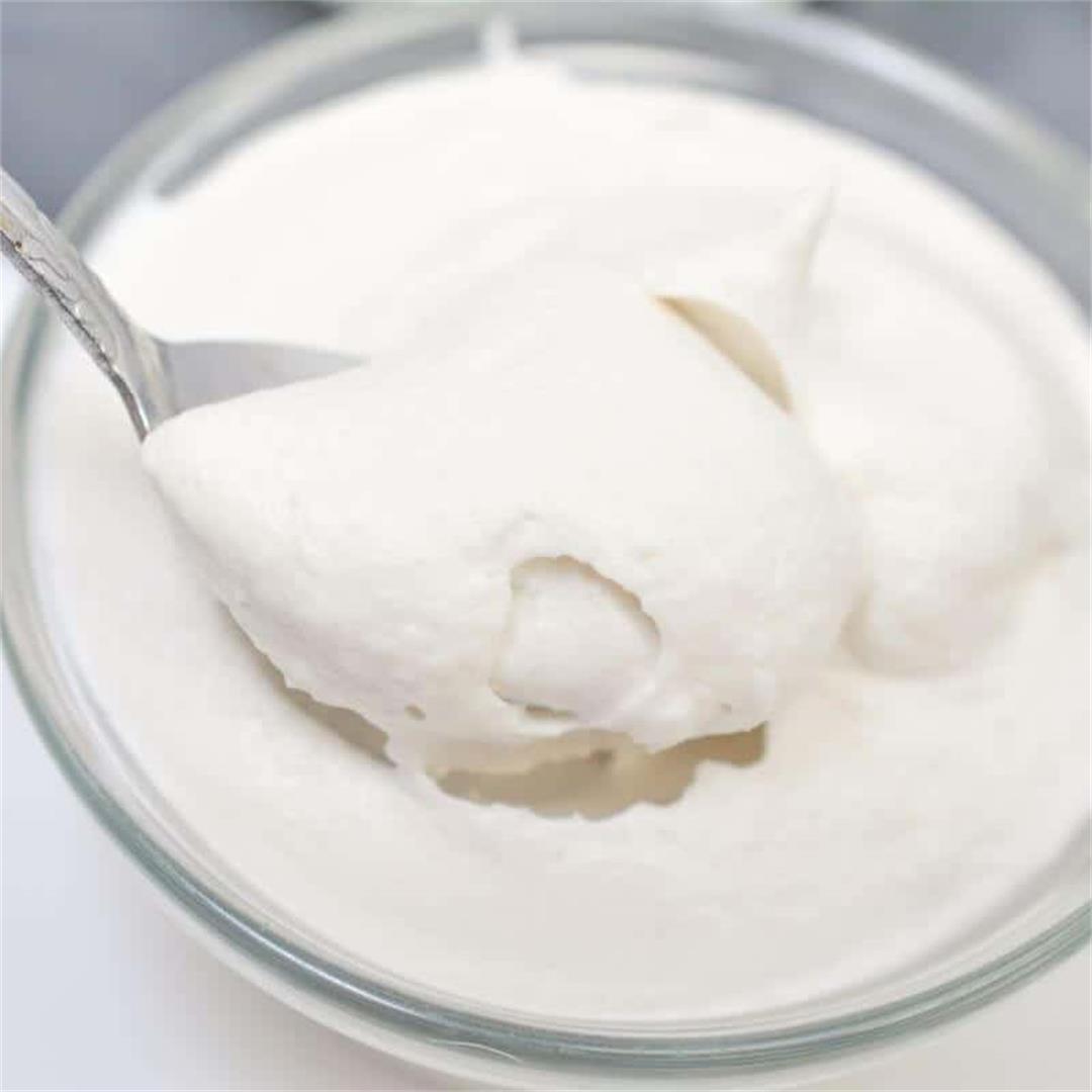Dairy-Free Vegan Whipped Cream