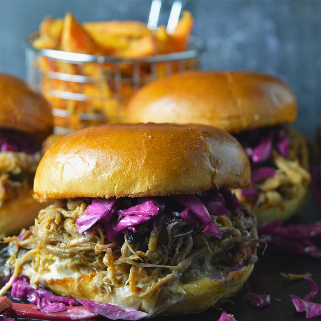 Pulled Pork Burgers with Pickled Slaw — Tasty Food for Busy Mum