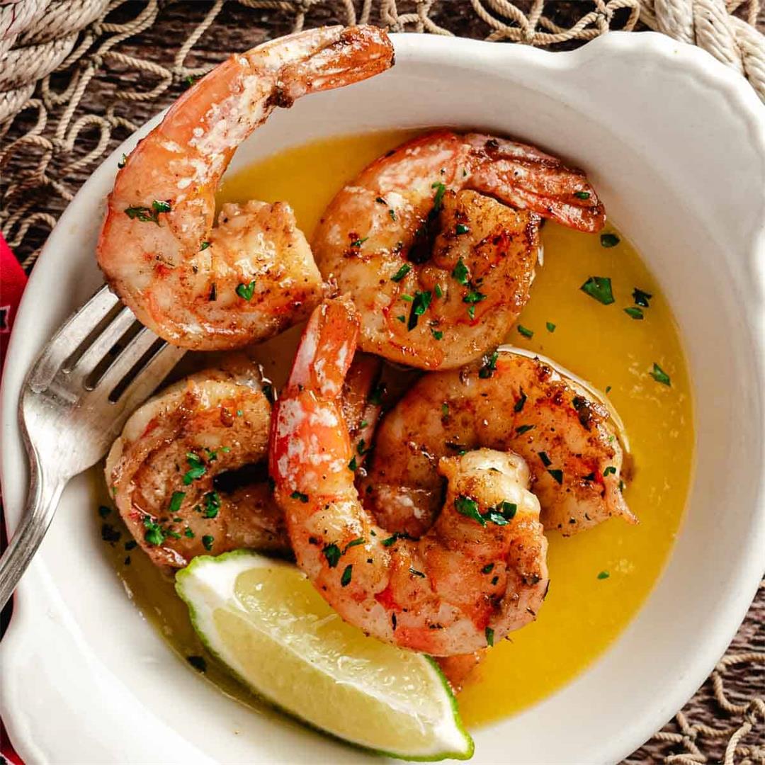 Blackened Shrimp with Butter Sauce Recipe — Cooking in The Keys