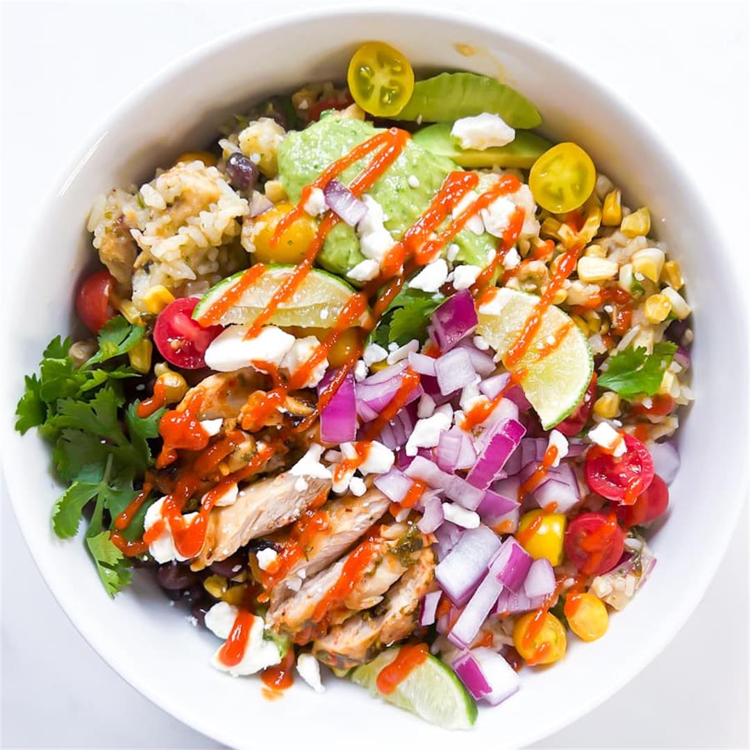 El Jefe Chicken Roots Bowl Copycat Recipe