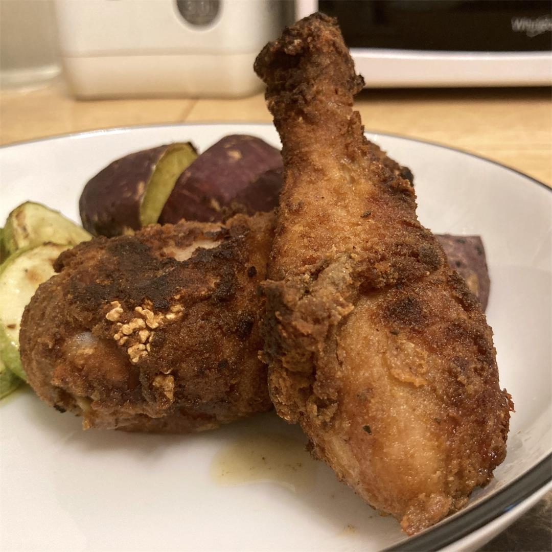 Mayo Fried Chicken – optimised for minimal cleanup