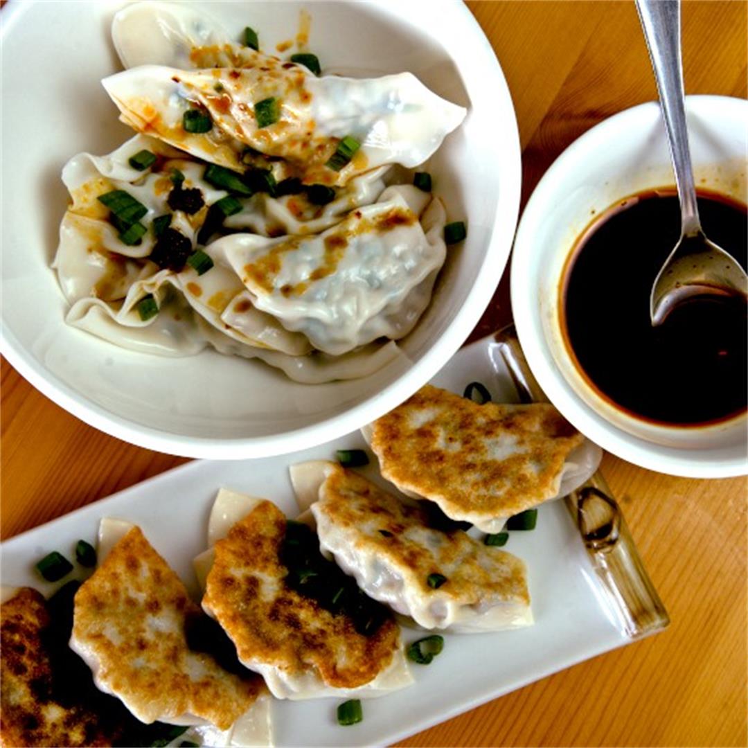 Chinese chicken dumpling recipe- 鸡肉饺子