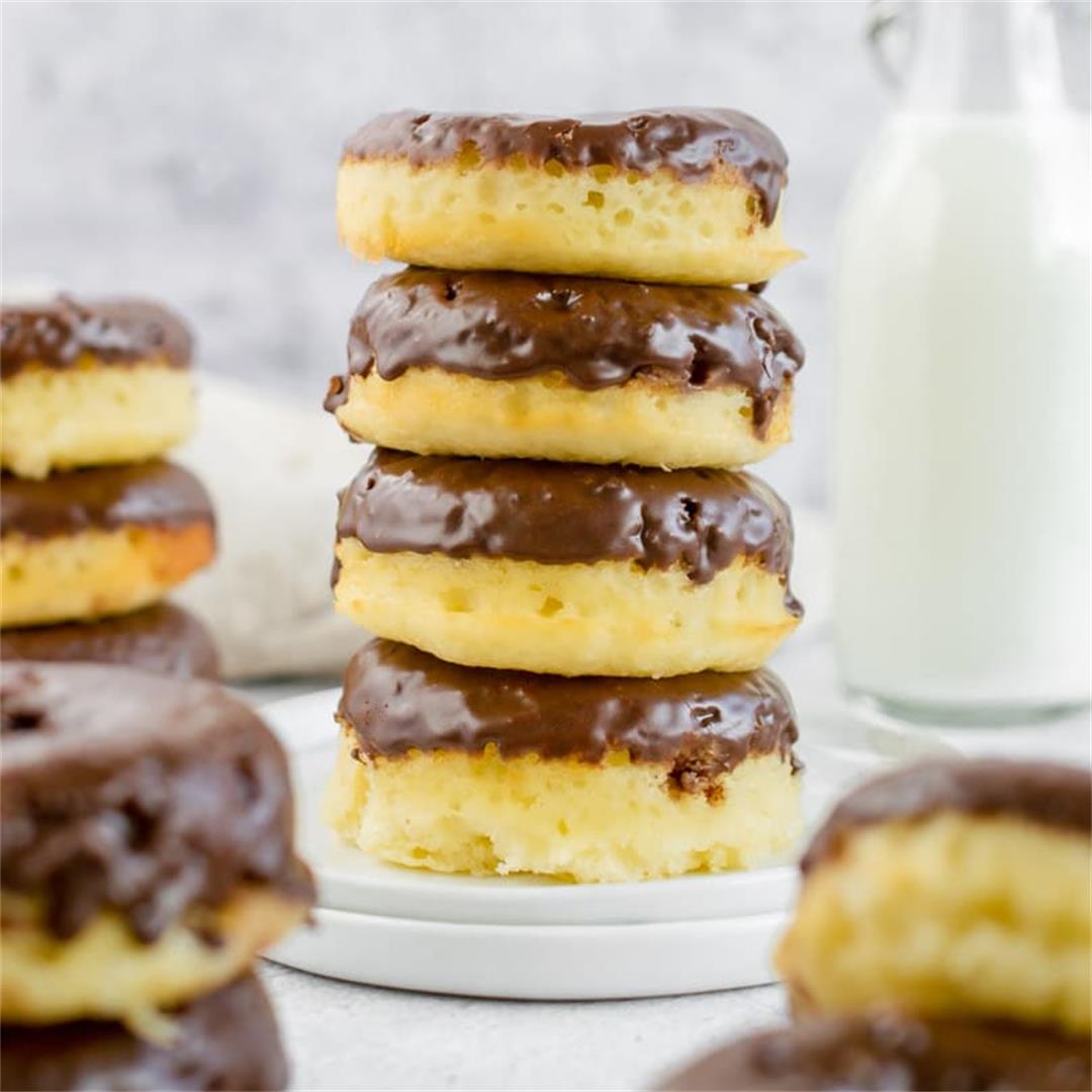 Chocolate Dipped Donuts