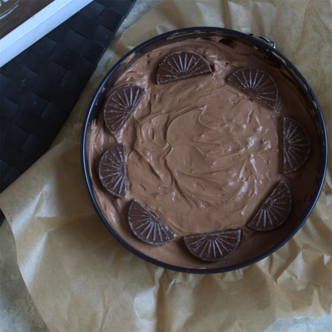Vegan Chocolate Orange Cheesecake Recipe (GF)