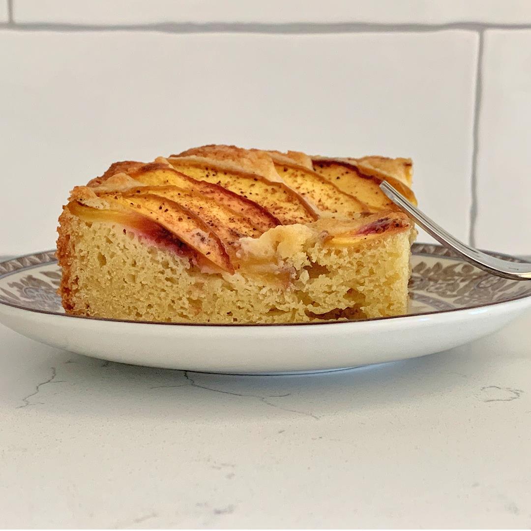 Peach Cake – A Gourmet Food Blog
