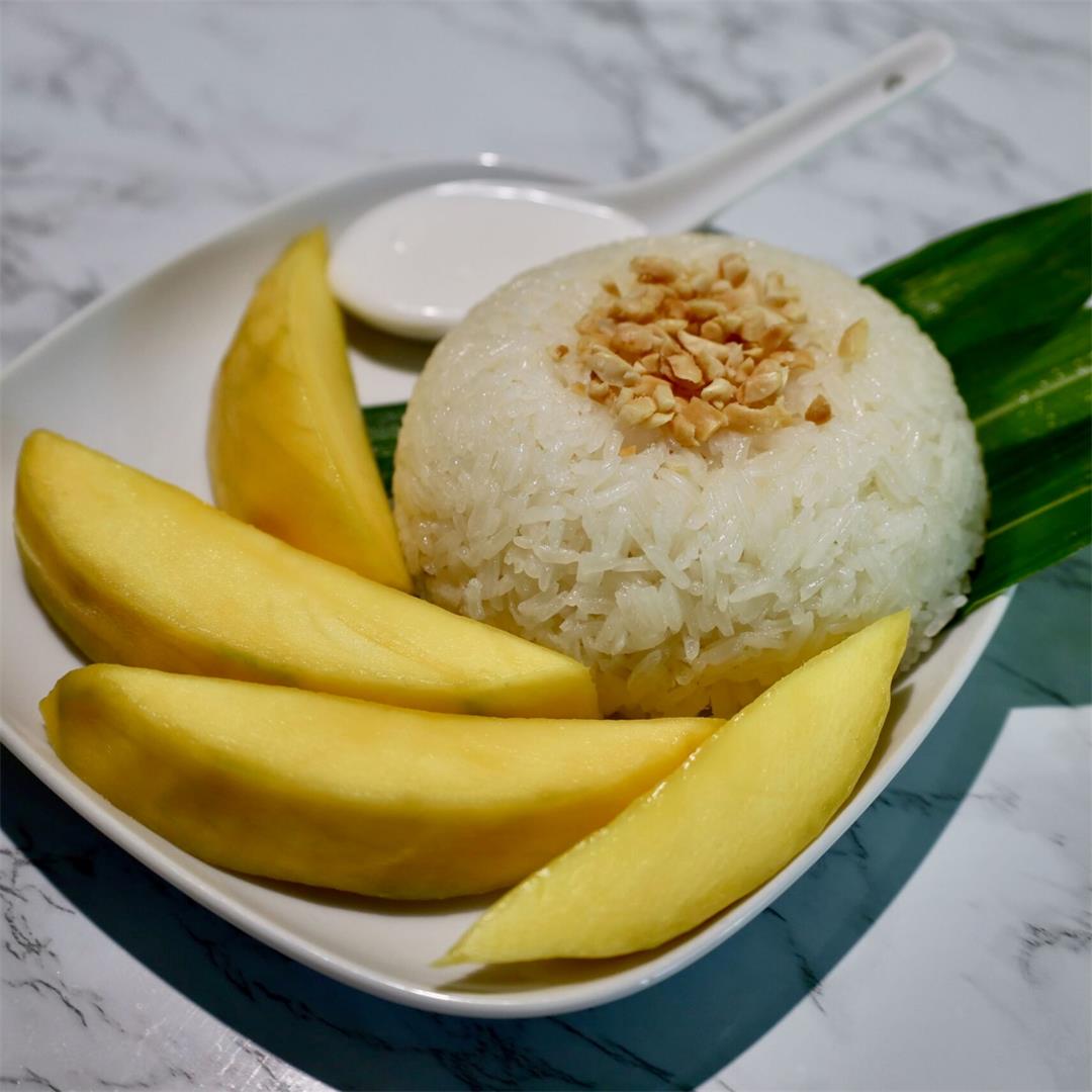 Making Mango Sticky Rice in Rice Cooker, Instant Pot or Steamer