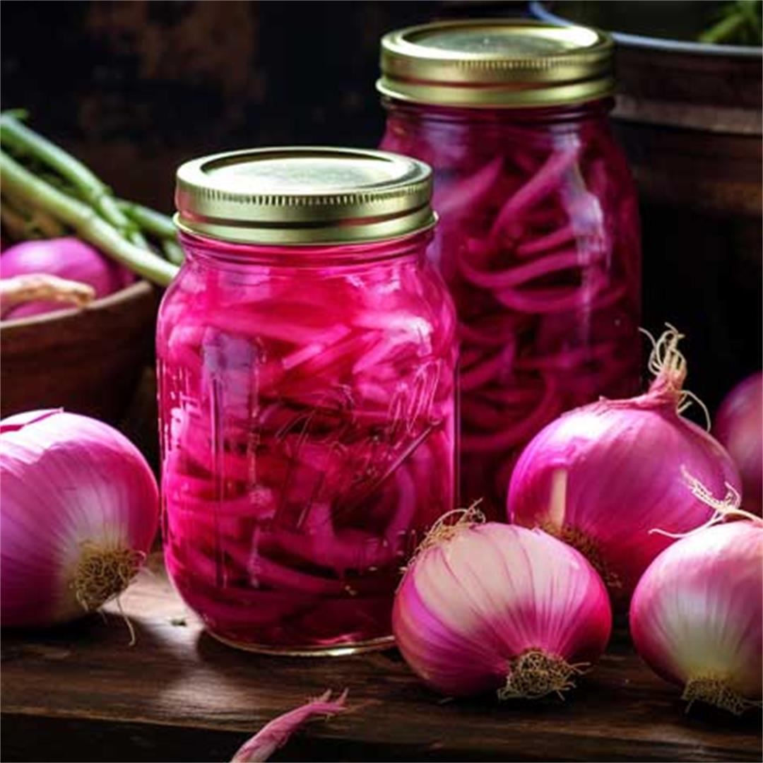 Savoring The Tangy Twist Pickled Onions Recipe