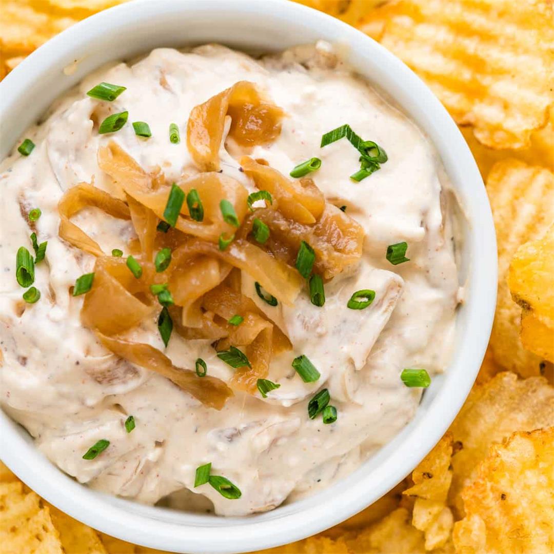 Ultimate Sour Cream and Onion Dip