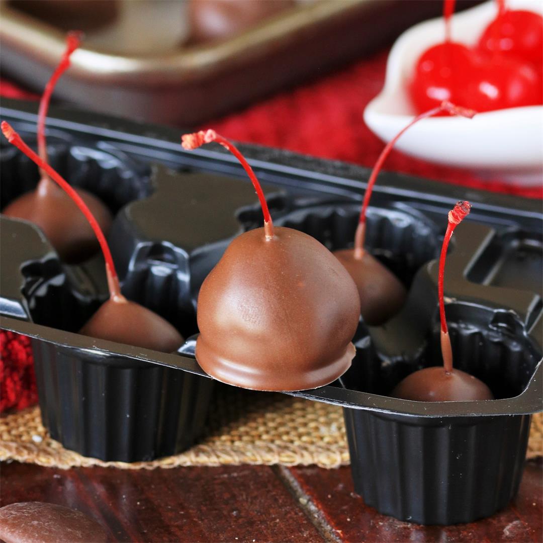 How to Make Homemade Chocolate Covered Cherries