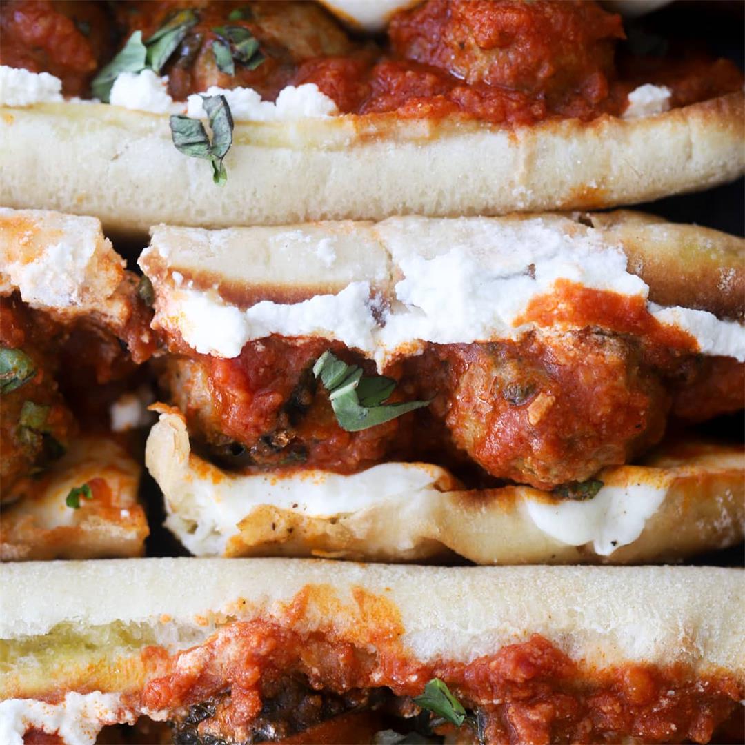 Slow Cooker Turkey Meatball Subs