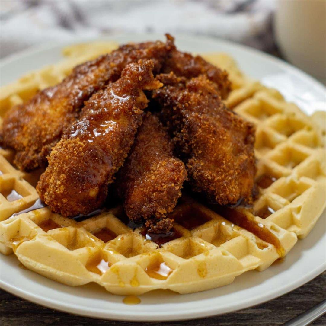 Easy Southern Chicken and Waffles Recipe
