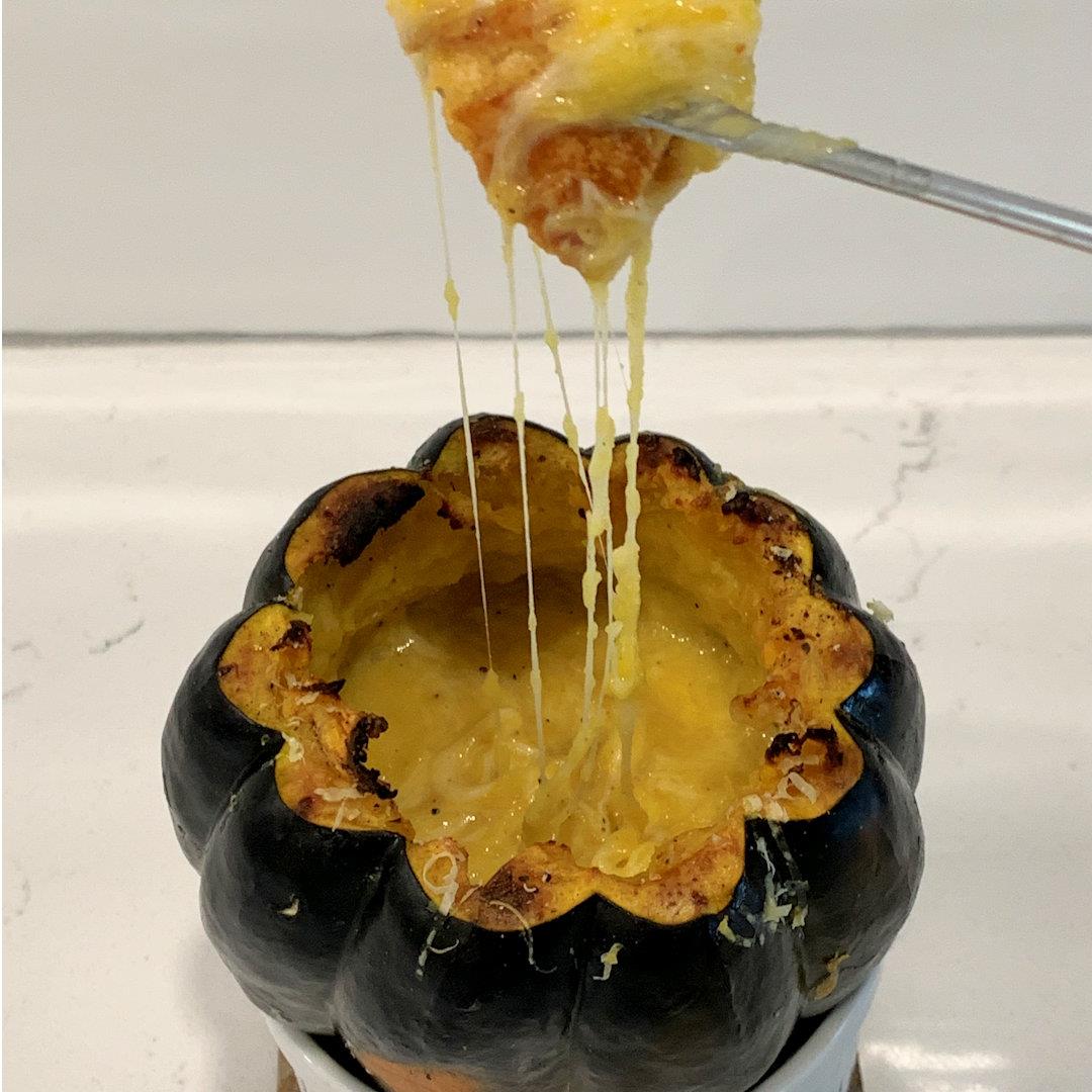 Acorn Squash Fondue – A Gourmet Food Blog