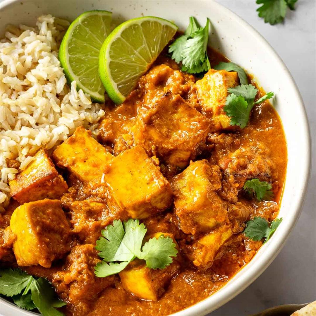 Easy Vegan Butter Chicken (With Tofu)