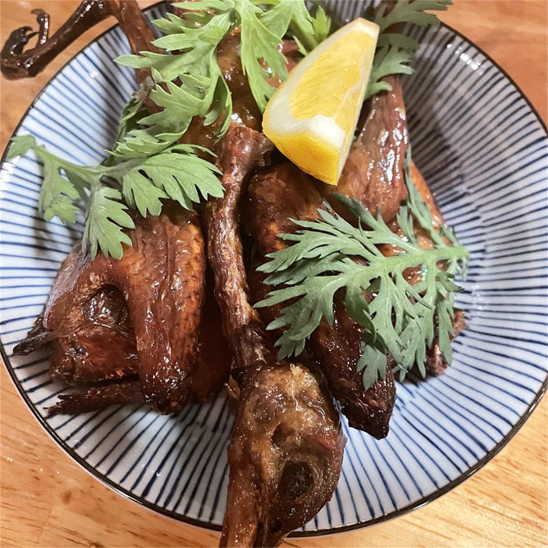 Fried squab with five spice