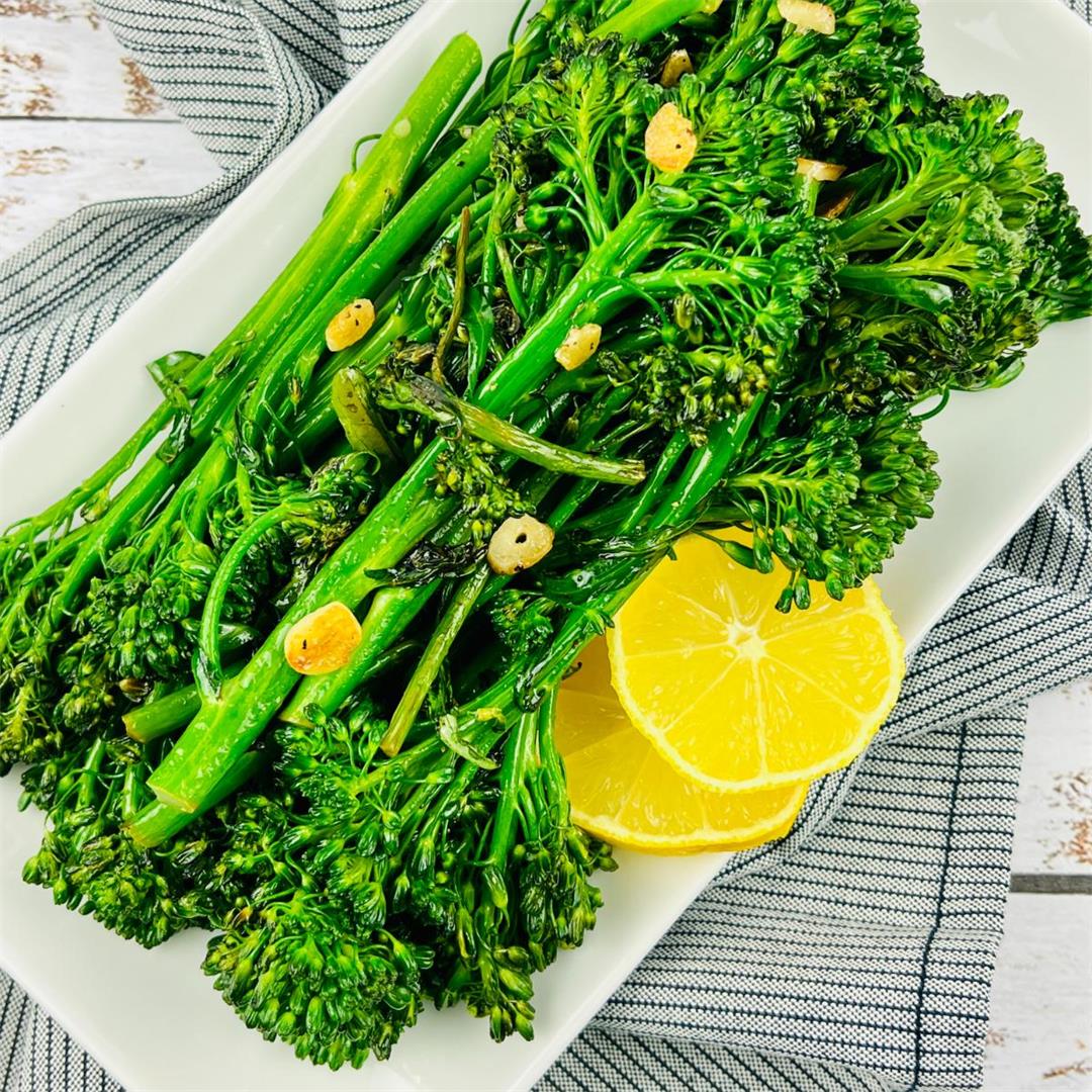 Tenderstem Broccoli in Olive Oil and Garlic