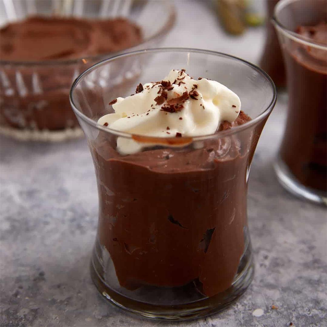Homemade Creamy Chocolate Pudding