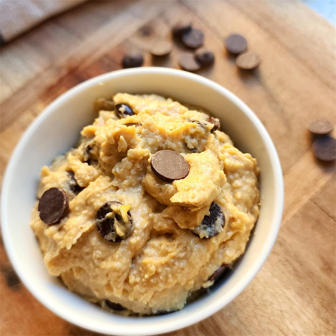 Tasty Chickpea Cookie Dough — That Vegan Dad