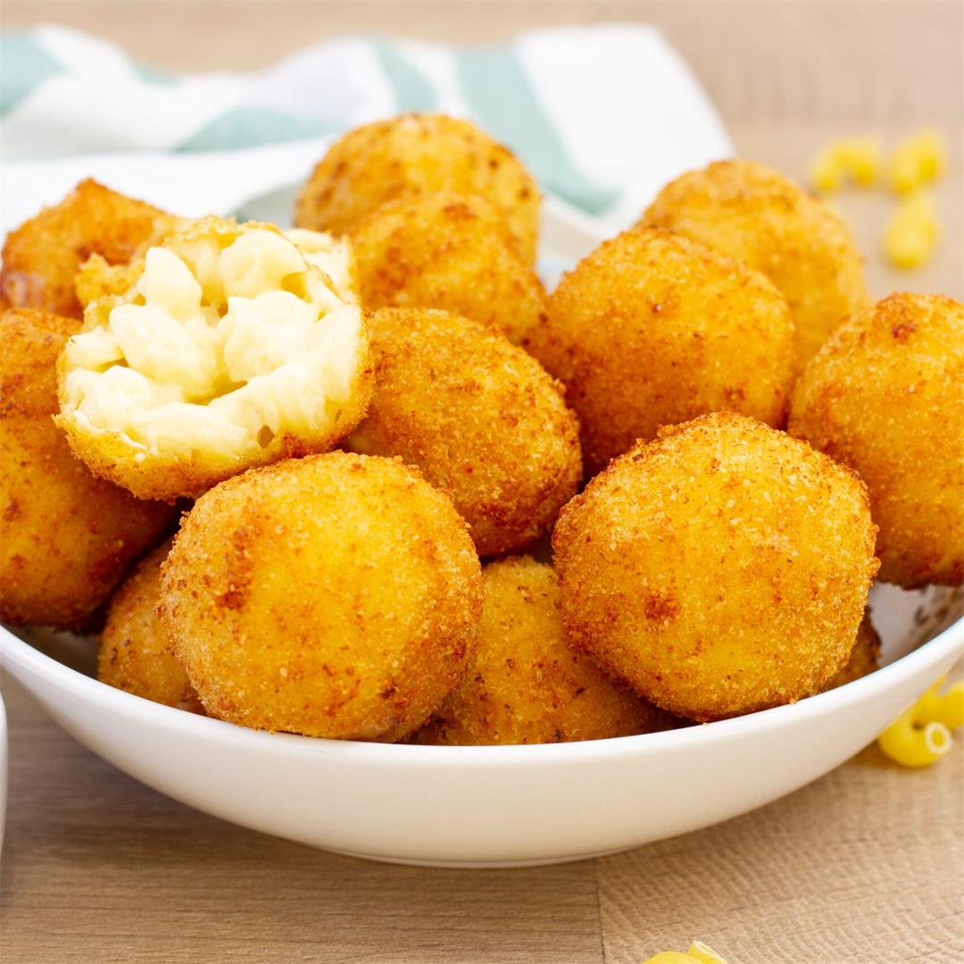 Mac & cheese balls ⋆ MeCooks Blog