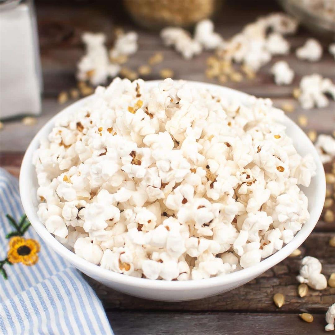 Air Fryer Popcorn for a Healthy Snack