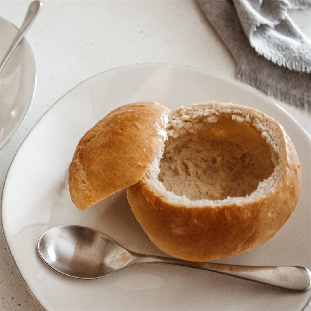 Vegan Bread Bowls
