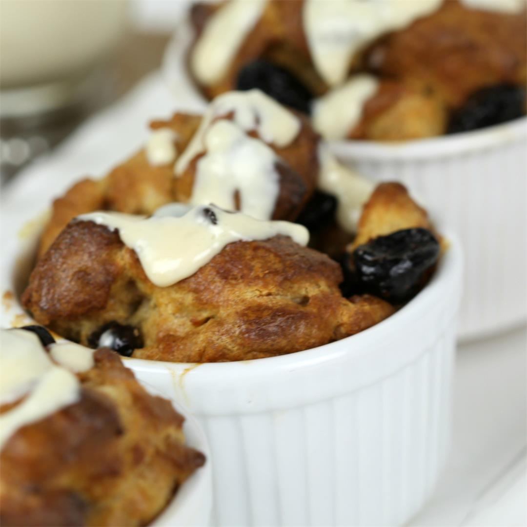 Bread Pudding with Brandy Sauce