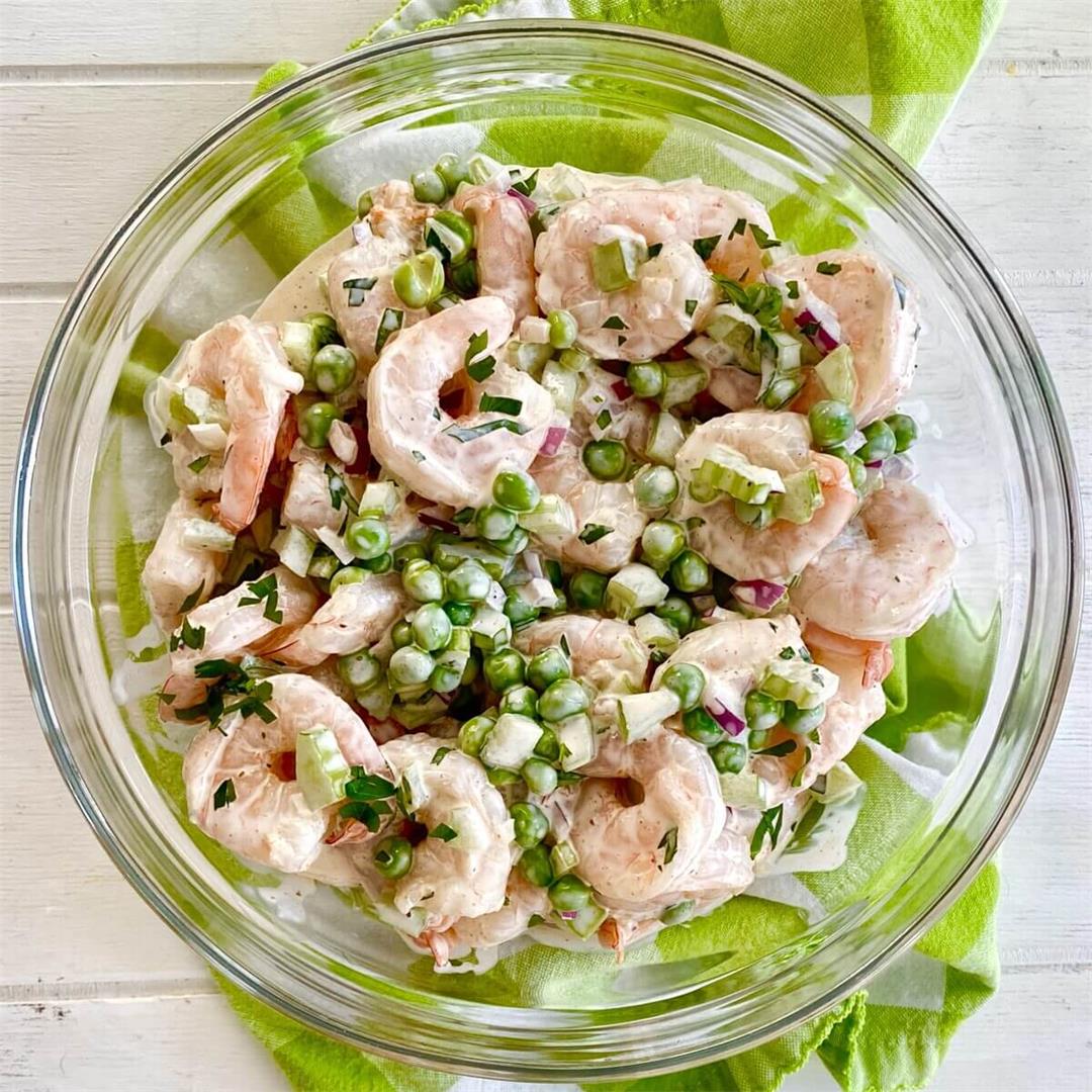 Easy Shrimp Salad Recipe with Old Bay Seasoning