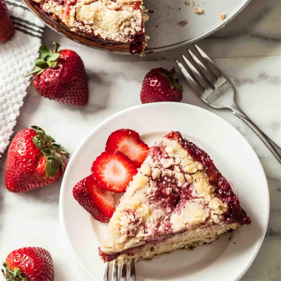 Strawberry Crumb Cake