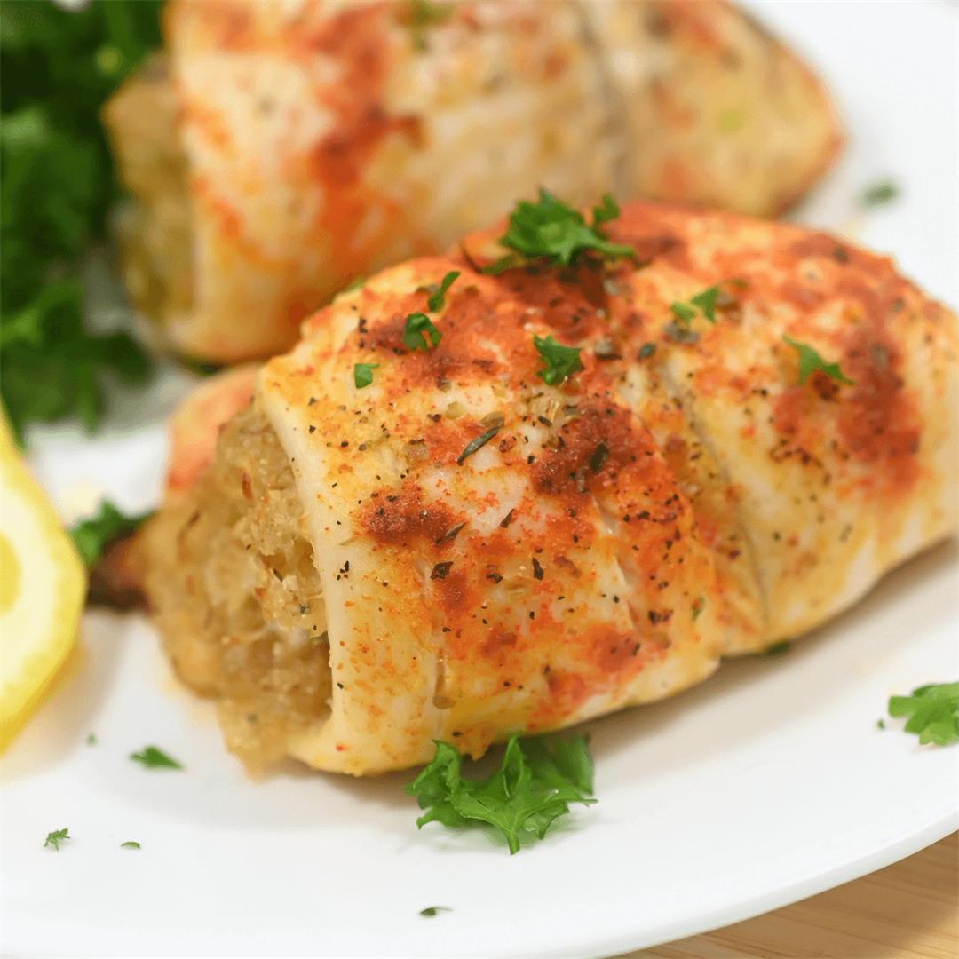 Fish with Crabmeat Stuffing