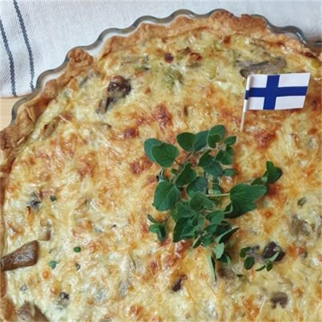 Finnish Mushroom Pie