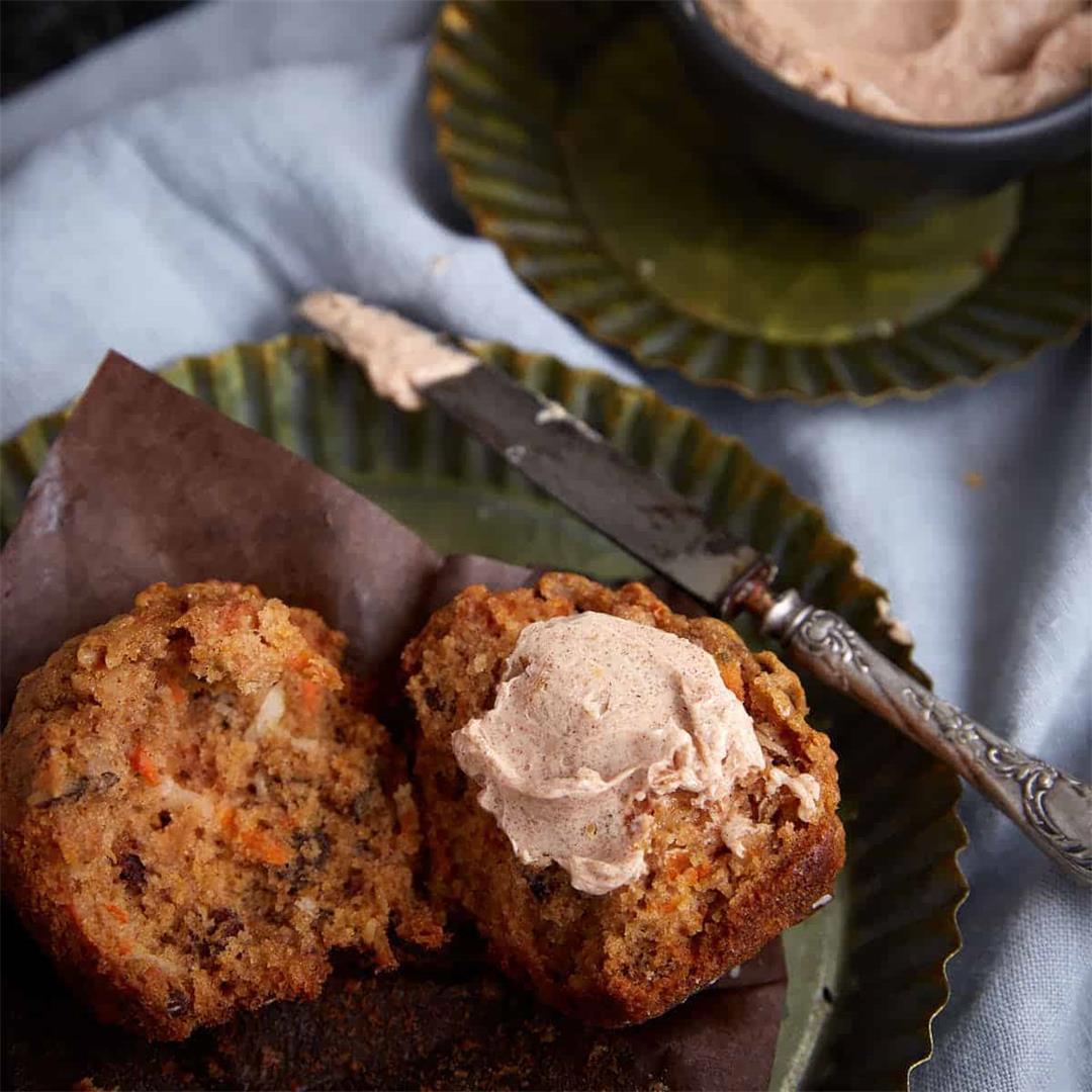 Old School Morning Glory Muffins with Coconut