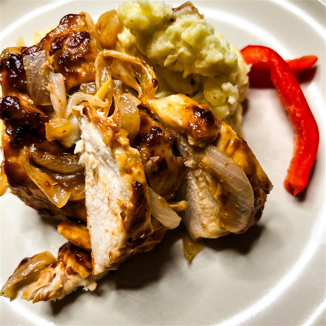 Sweet Onion Barbecue Chicken