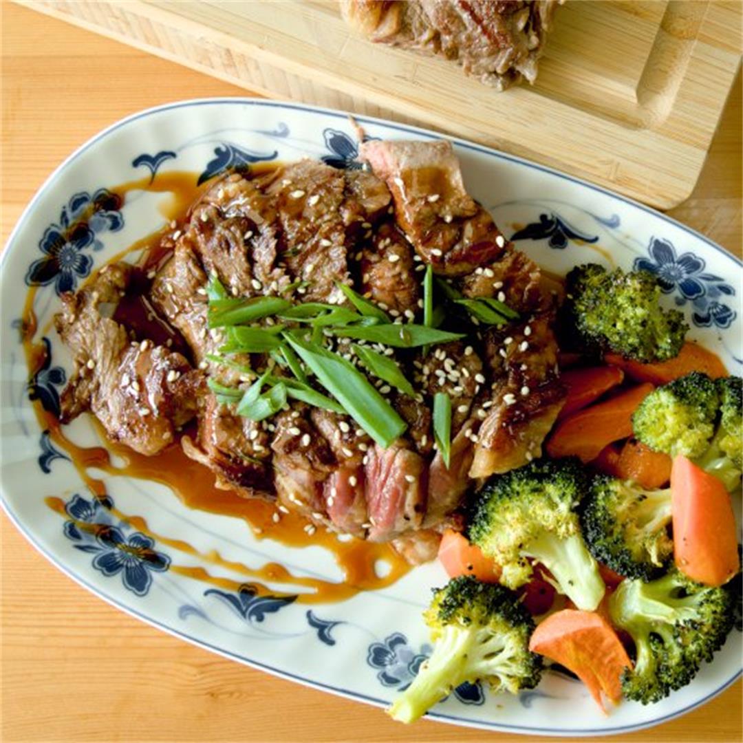 Teriyaki steak recipe