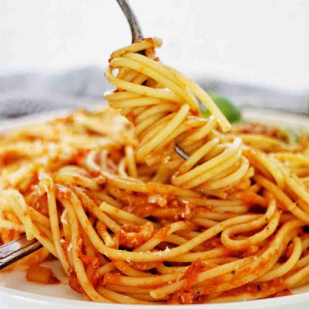 Slow Cooker Chicken Spaghetti