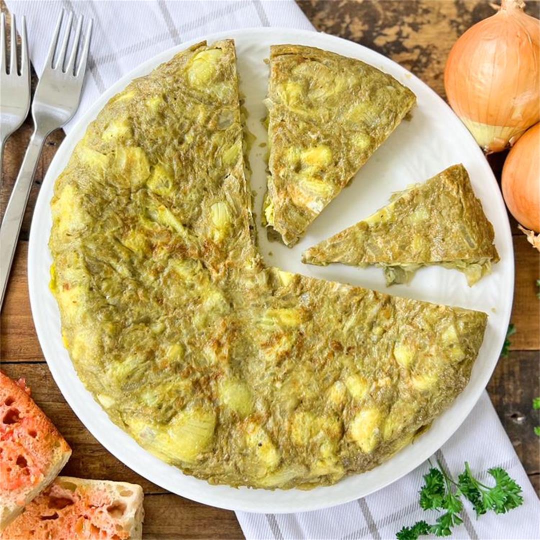 Got Canned Artichokes? Make this Spanish-Style Artichoke Omelet