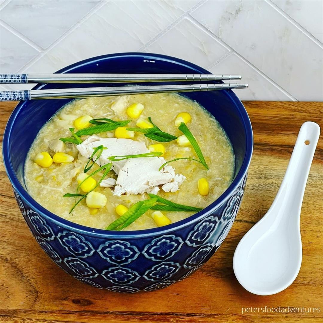 Chicken and Corn Chinese Soup