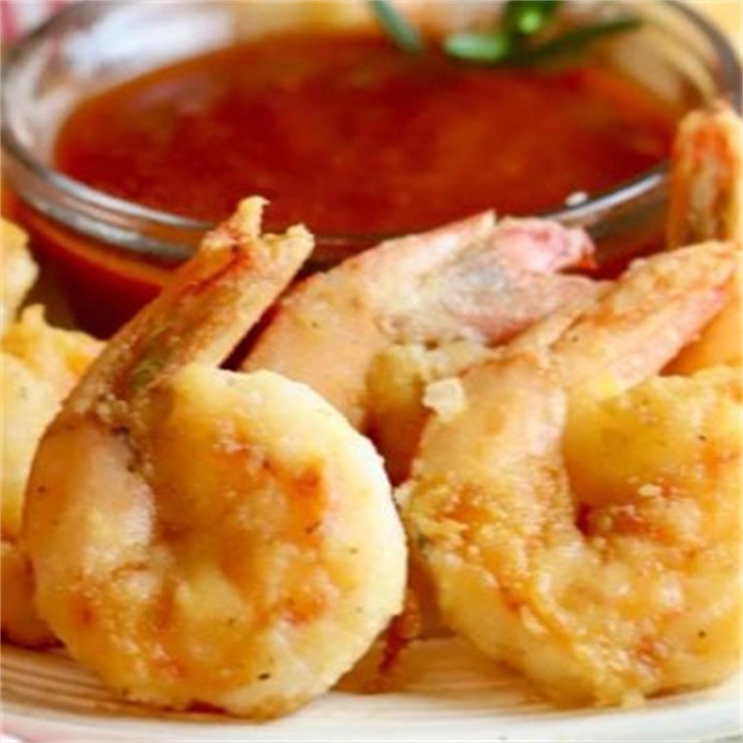 Easy Crispy Pan-Fried Shrimp