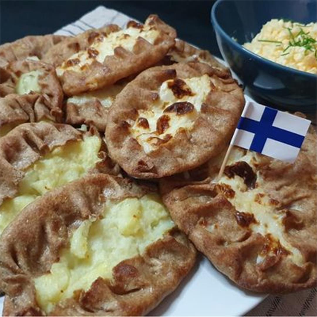 Traditional Karelian pies recipe from Finland