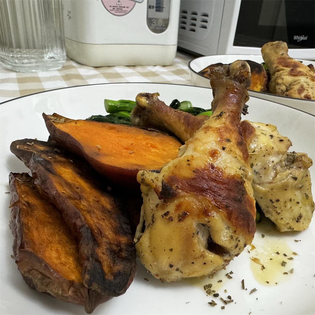 Ranch Roasted Chicken Drumsticks – experimenting with bone-in c