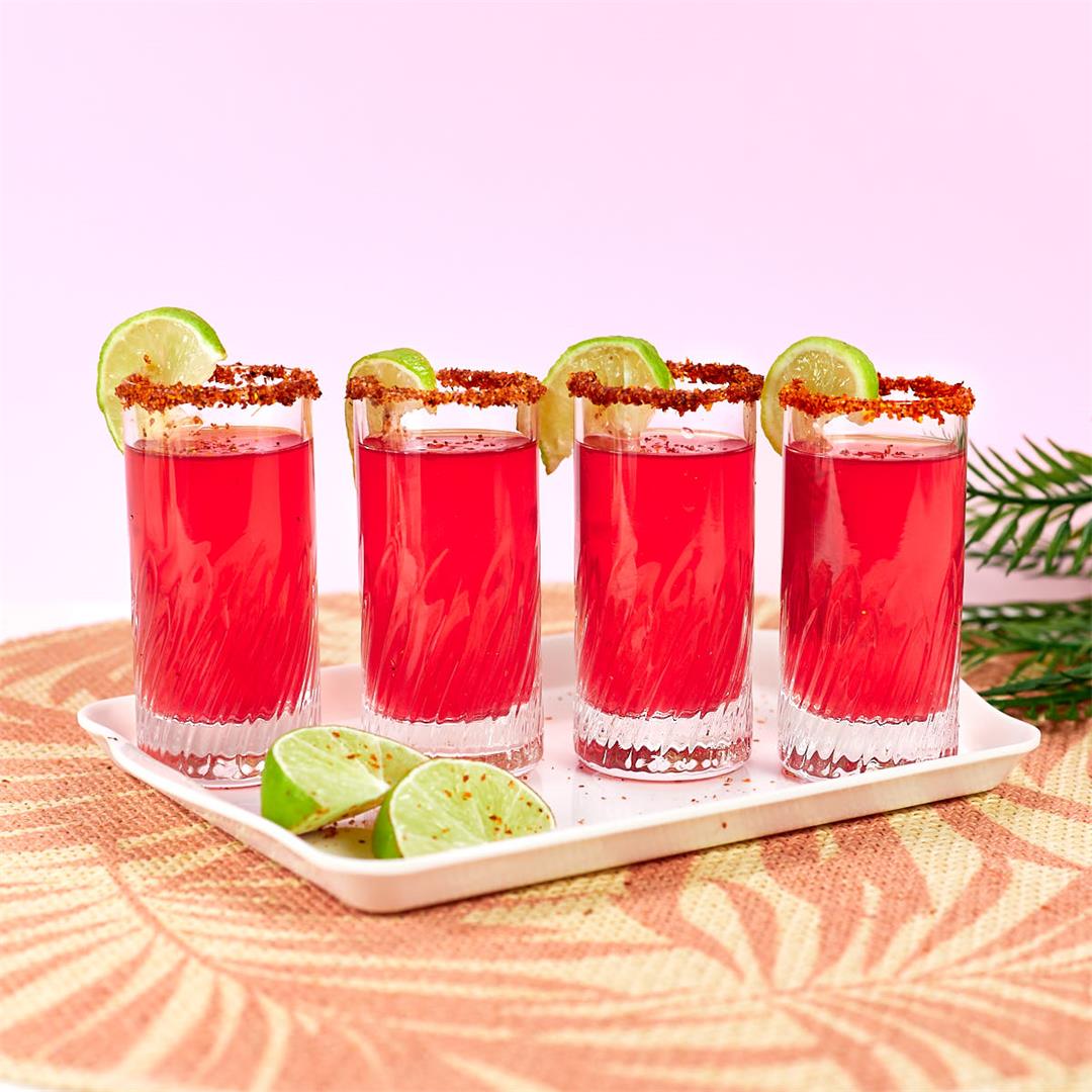 Mexican Candy Jello Shots (Watermelon & Tajin)