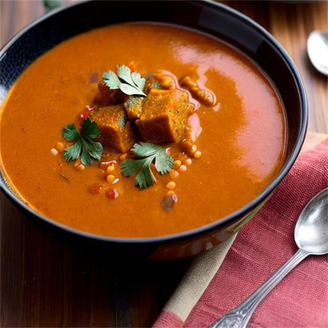 How to Prepare Curry in a Hurry Red Lentil Soup