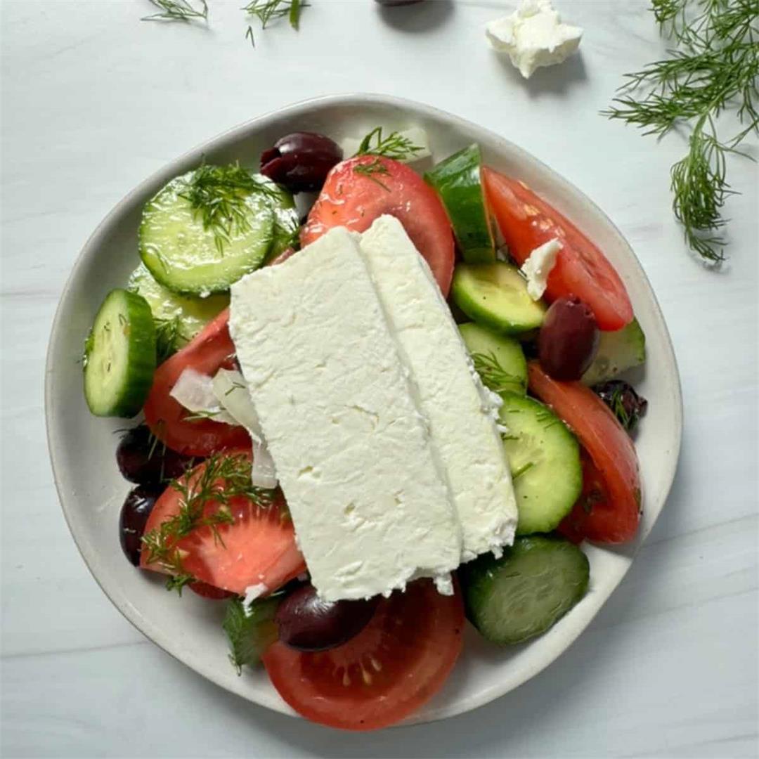 Authentic Greek Salad Recipe