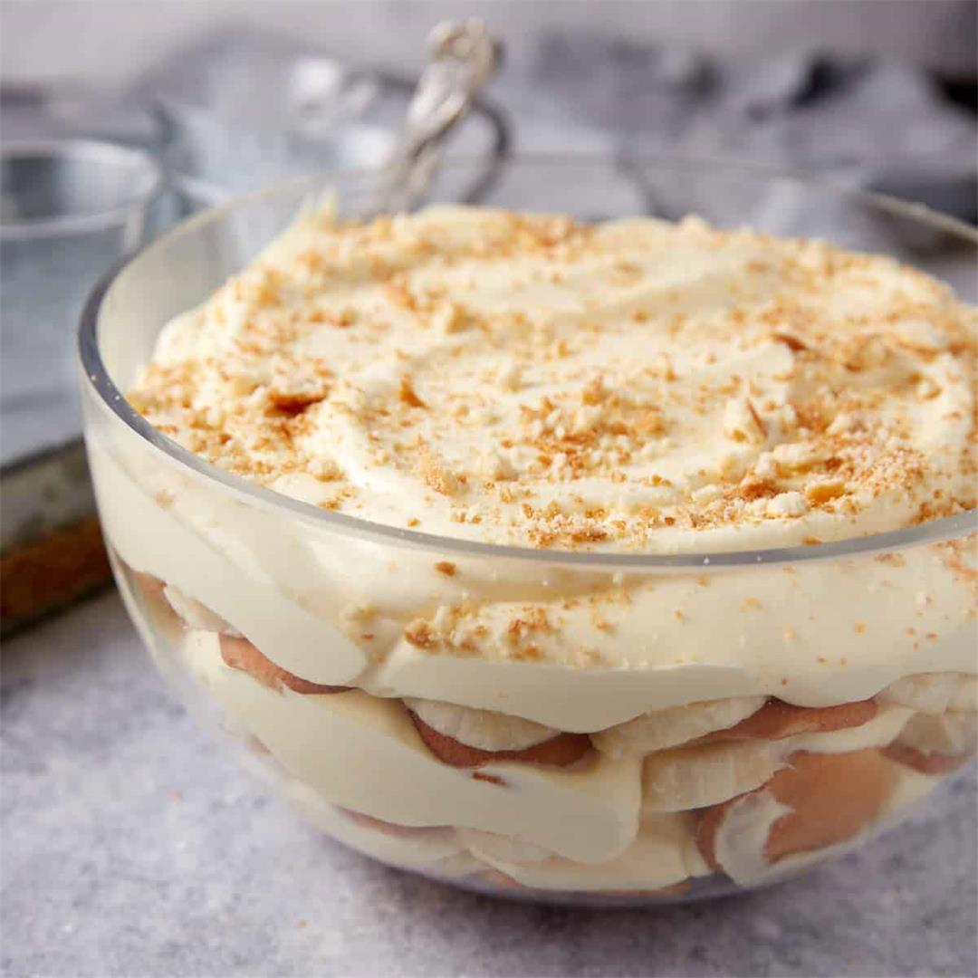 The Easiest Banana Pudding With Vanilla Wafers
