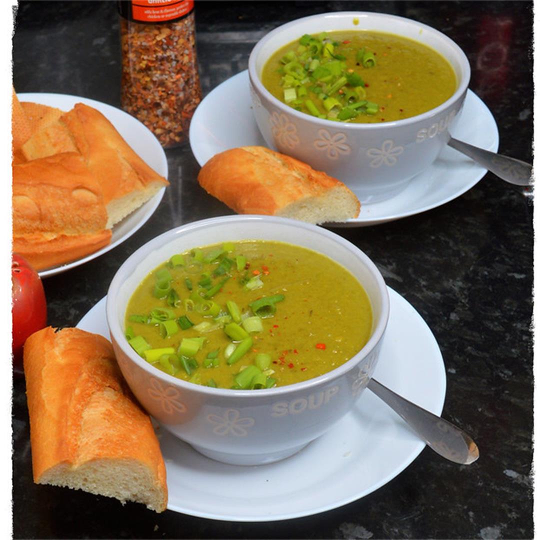 Detox Green Soup Recipe (both Stove top, Instant Pot methods)