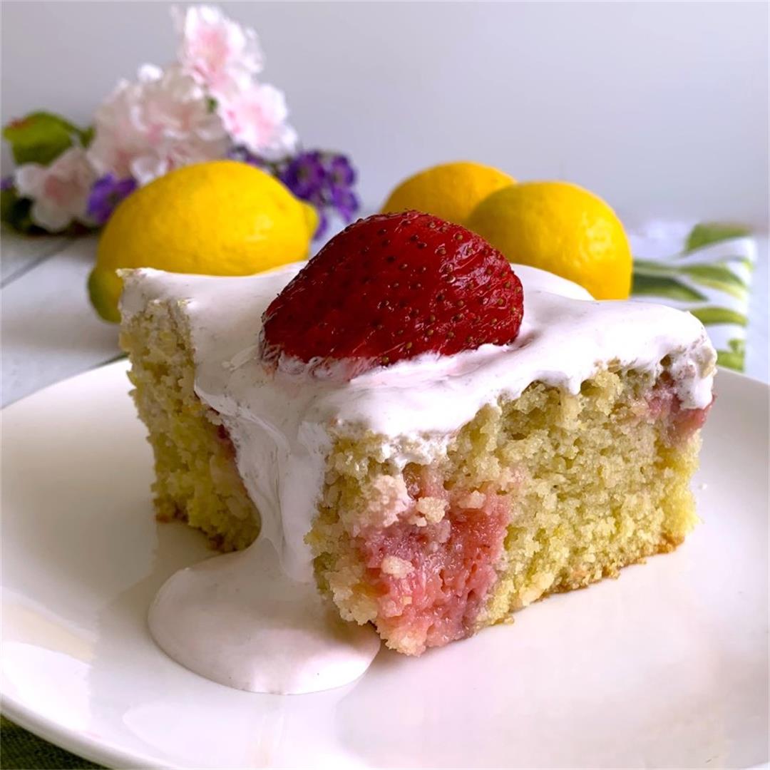 Strawberry Lemonade Cake