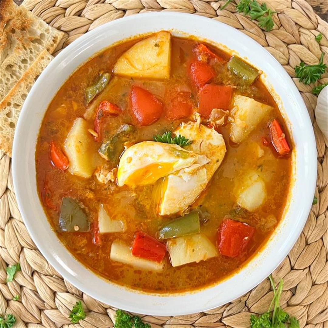 Spanish Poor Man’s Vegetable Stew | Packed with GOODNESS