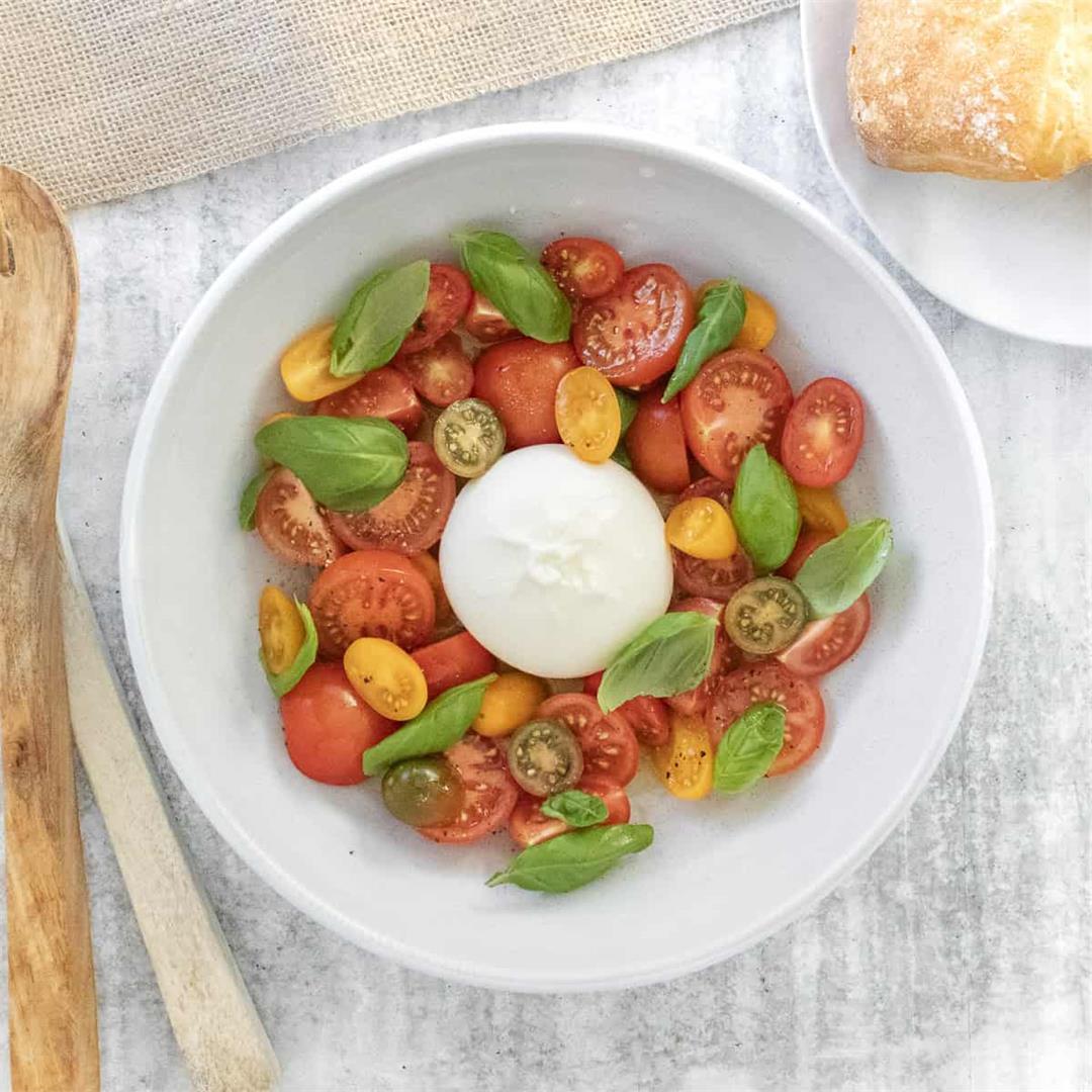 Burrata Caprese Salad