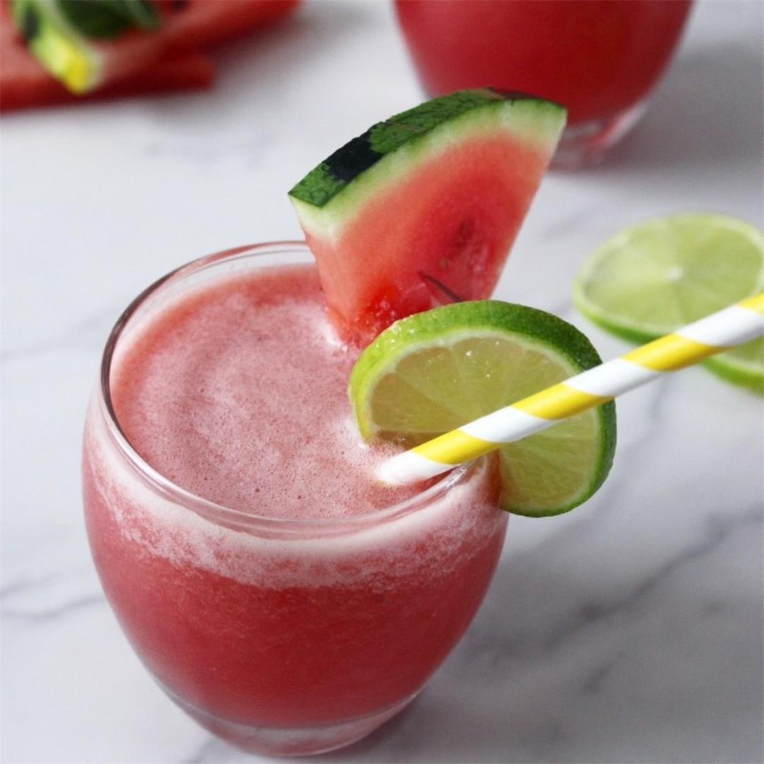 Watermelon Smoothie with Coconut Water