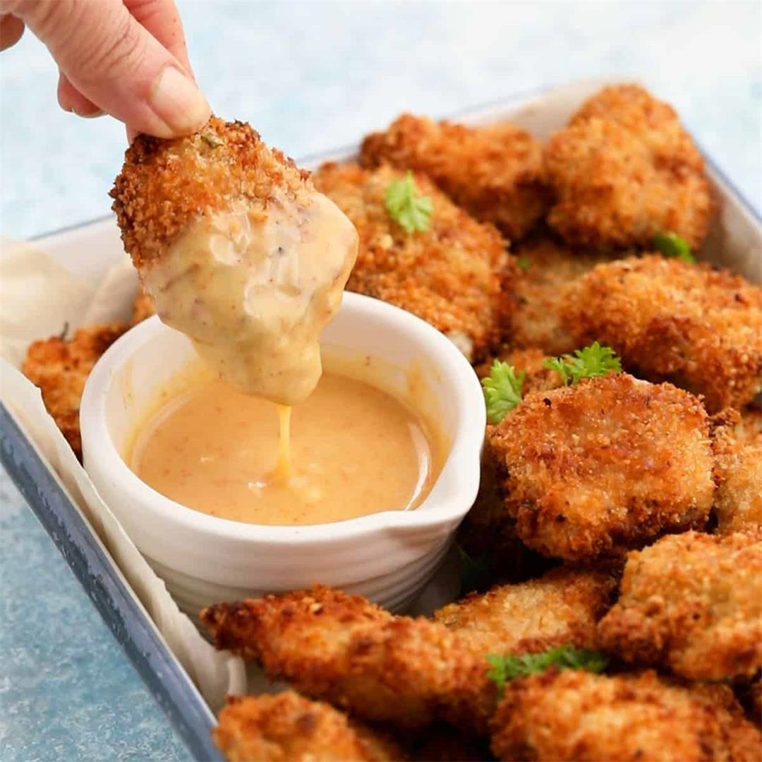 Air Fryer Chicken Nuggets {popular recipe}