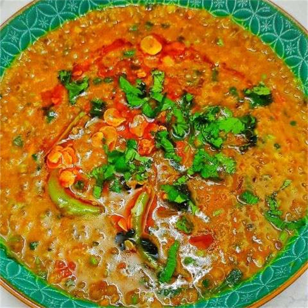 Green Moong Dal Recipe (Mung Bean Curry)